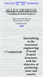 Mobile Screenshot of allendesigns.com